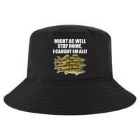 Walleye Caught Em All Cool Comfort Performance Bucket Hat