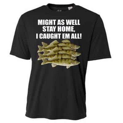 Walleye Caught Em All Cooling Performance Crew T-Shirt