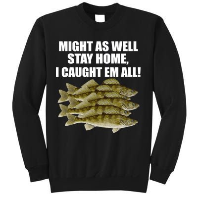 Walleye Caught Em All Sweatshirt