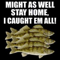 Walleye Caught Em All Impact Tech Backpack