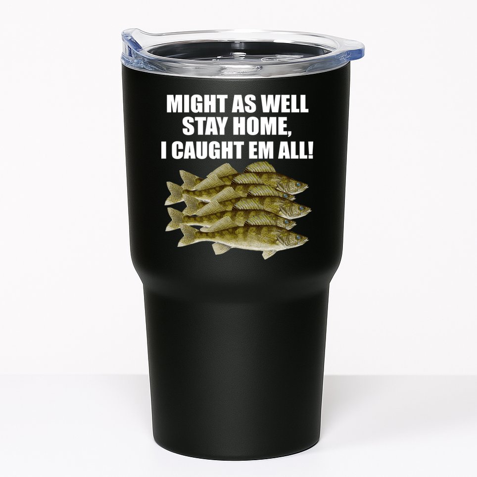 Walleye Caught Em All Tumbler