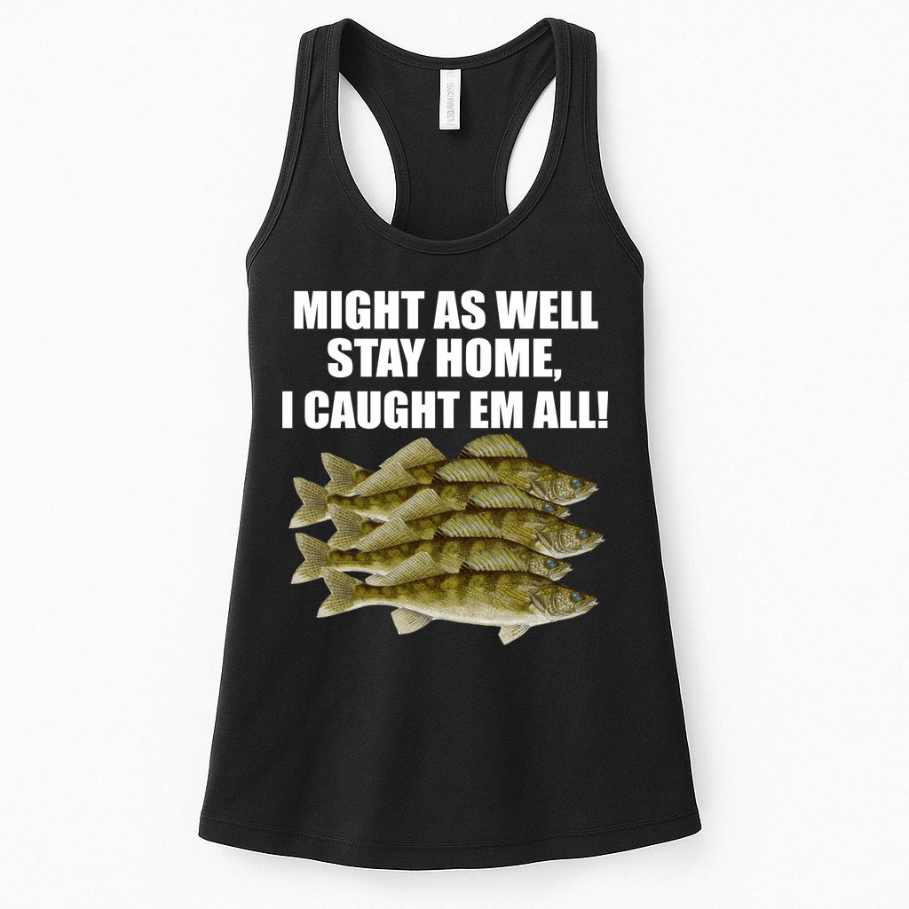 Walleye Caught Em All Womens Tank Top