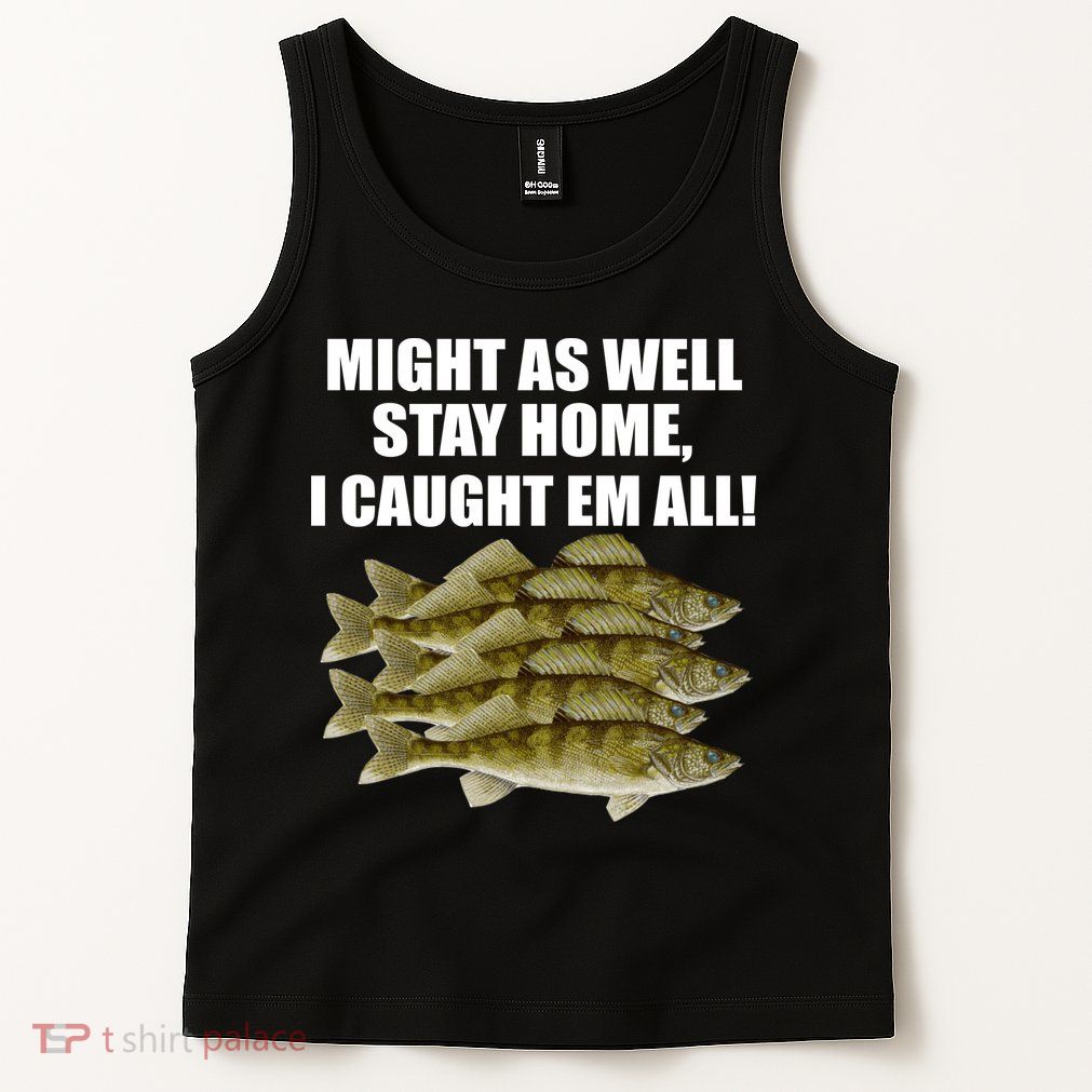 Walleye Caught Em All Tank Top