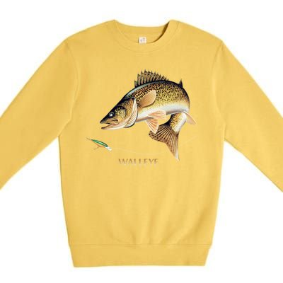 Walleye Combination Premium Crewneck Sweatshirt