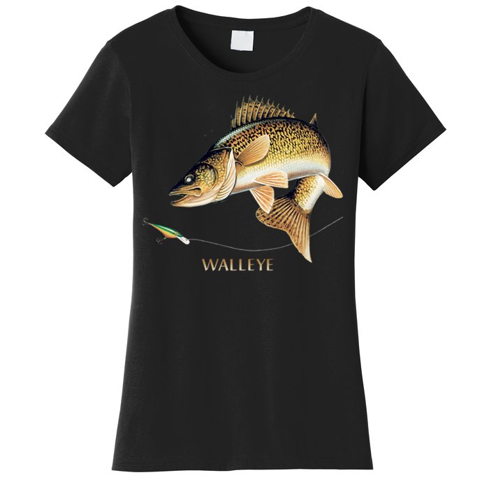 Walleye Combination Women's T-Shirt