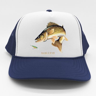 Walleye Combination Trucker Hat