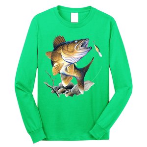 Walleye Fishing Long Sleeve Shirt