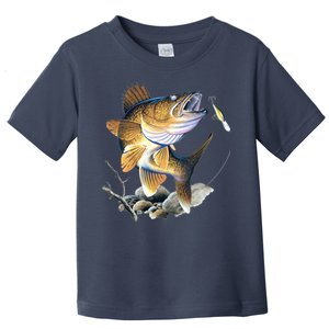 Walleye Fishing Toddler T-Shirt