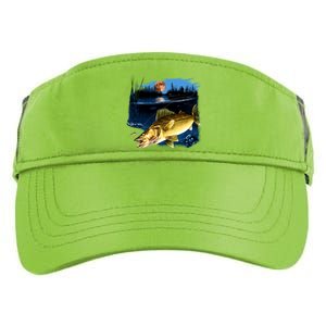 Walleye Moon Light Adult Drive Performance Visor