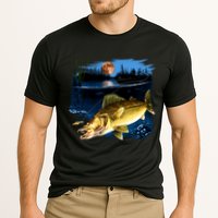 Walleye Moon Light Cooling Performance Crew T-Shirt