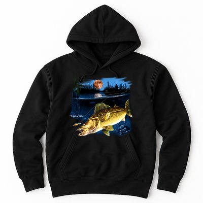 Walleye Moon Light Hoodie