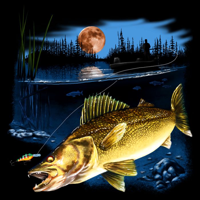 Walleye Moon Light Backpack