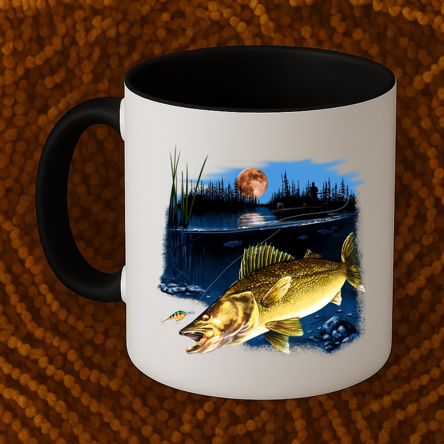 Walleye Moon Light Mug