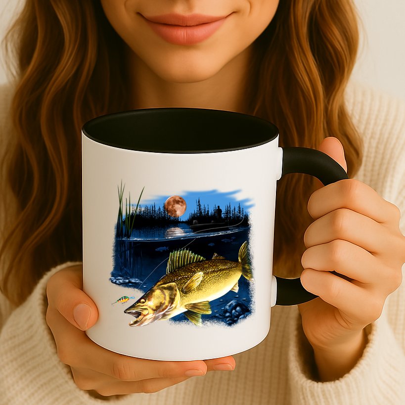Walleye Moon Light Mug