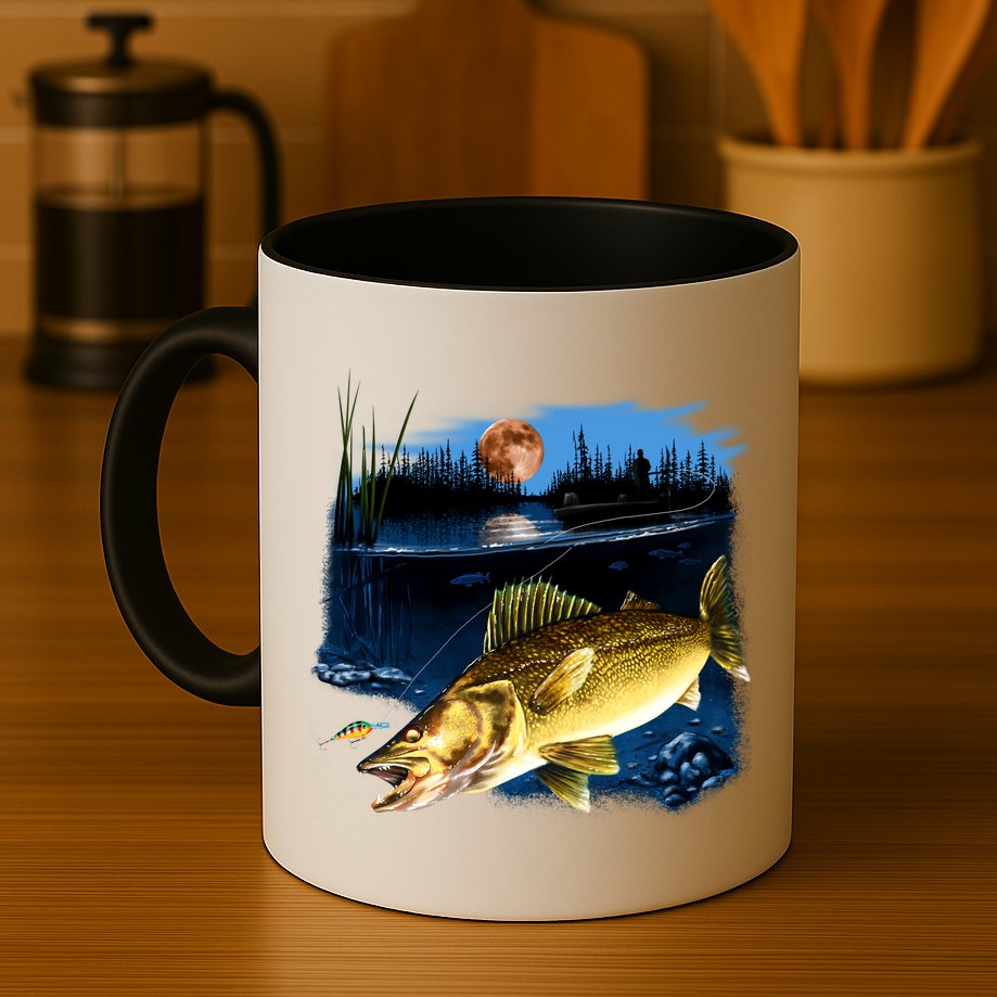 Walleye Moon Light Mug