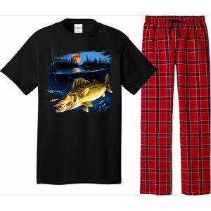 Walleye Moon Light Pajama Set