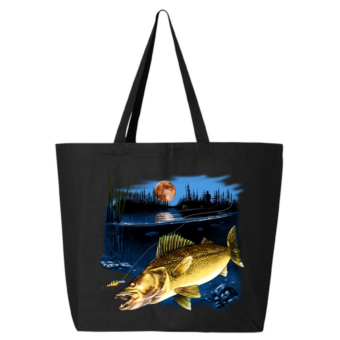 Walleye Moon Light 25L Jumbo Tote