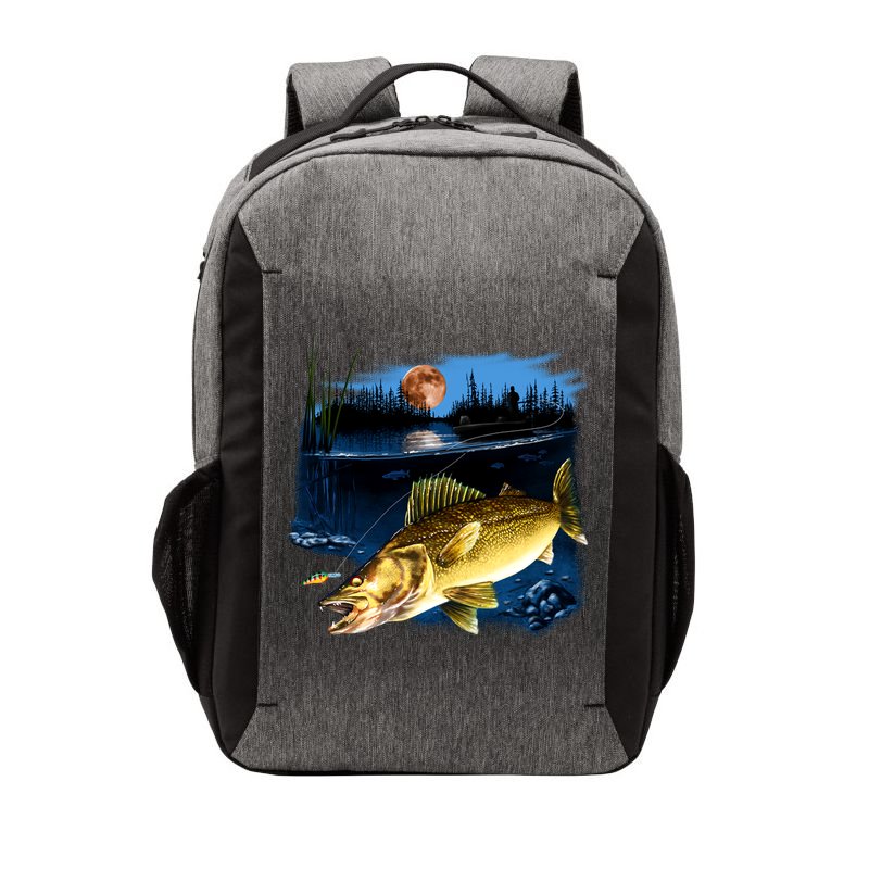 Walleye Moon Light Vector Backpack