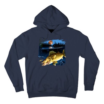 Walleye Moon Light Hoodie