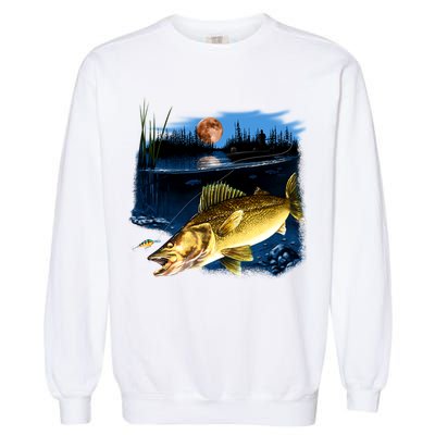 Walleye Moon Light Garment-Dyed Sweatshirt