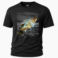 Walleye Wilderness - Fishing Cooling Performance Crew T-Shirt