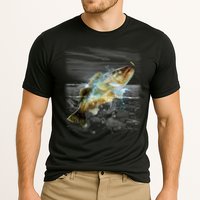 Walleye Wilderness - Fishing Cooling Performance Crew T-Shirt