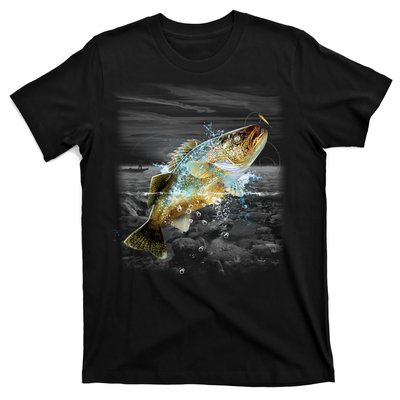 Walleye Wilderness - Fishing T-Shirt