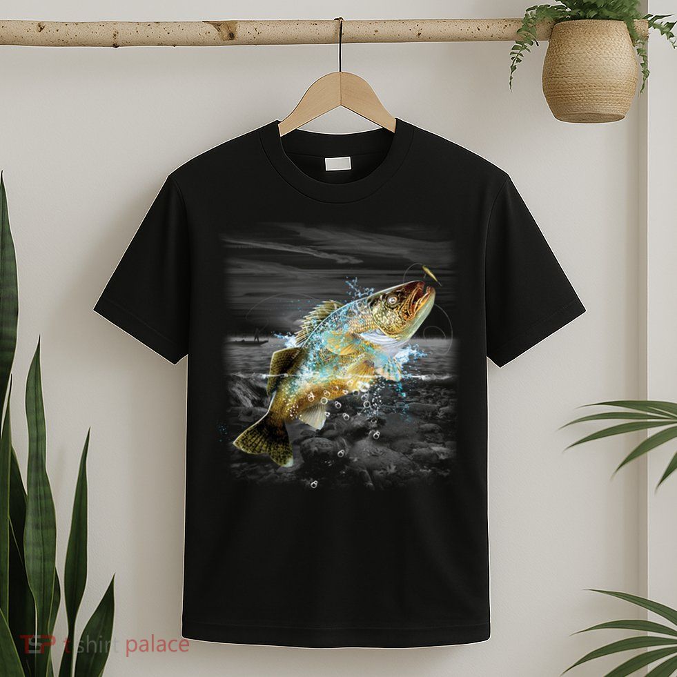 Walleye Wilderness - Fishing T-Shirt