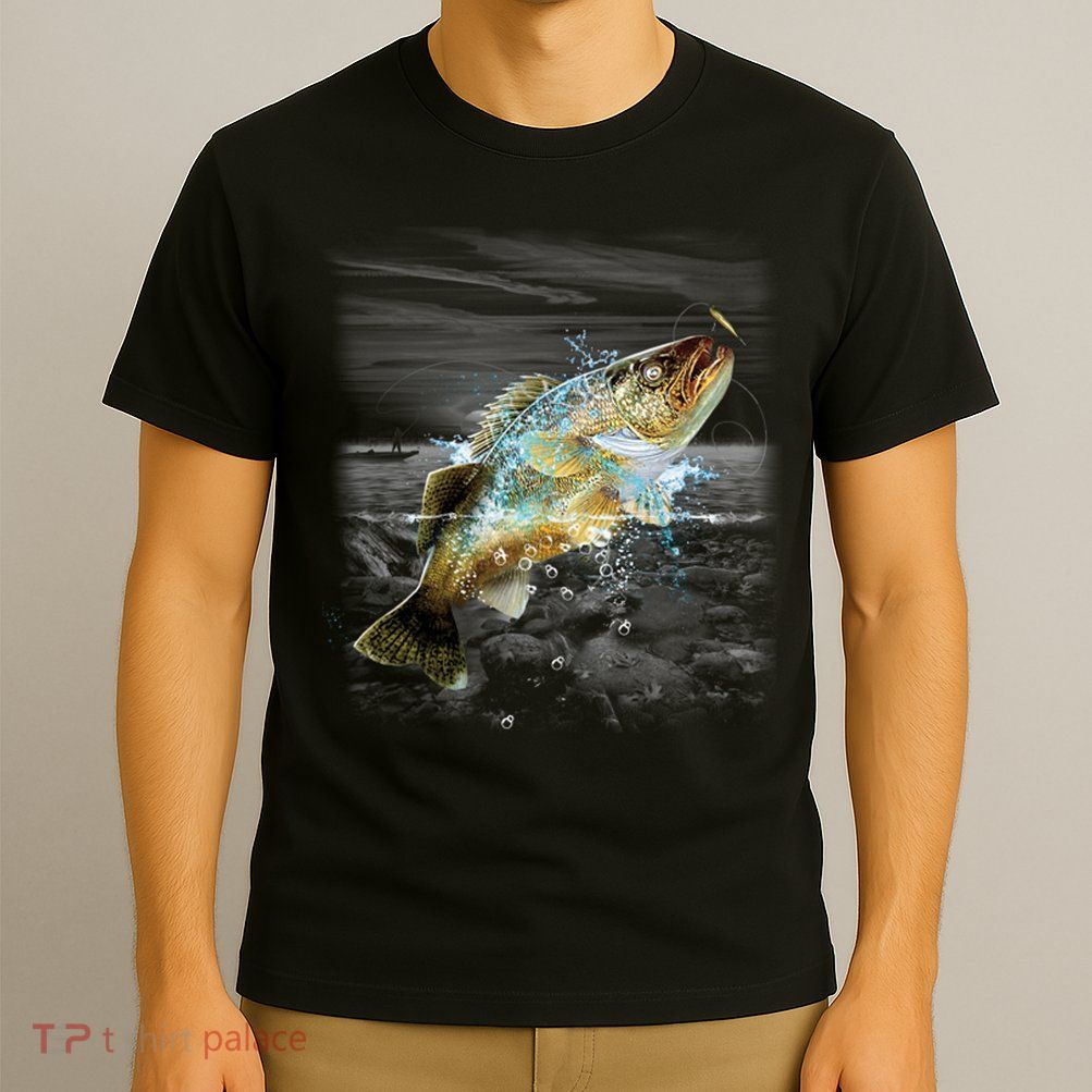Walleye Wilderness - Fishing T-Shirt