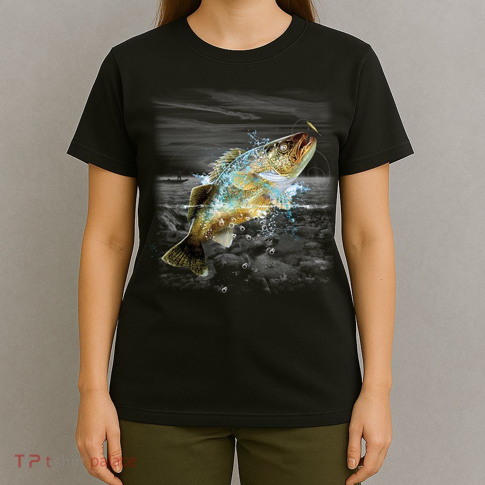 Walleye Wilderness - Fishing T-Shirt