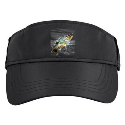 Walleye Wilderness - Fishing Adult Drive Performance Visor