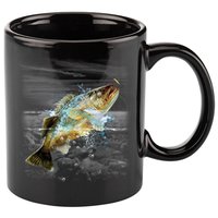 Walleye Wilderness - Fishing 11oz C Handle Ceramic Mug