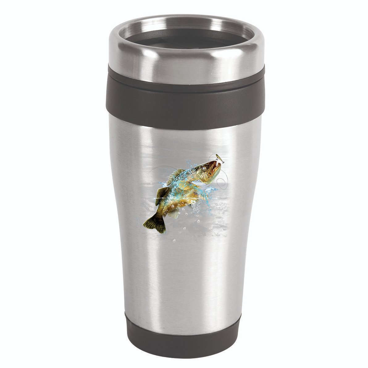 Walleye Wilderness - Fishing 16oz Travel Tumbler