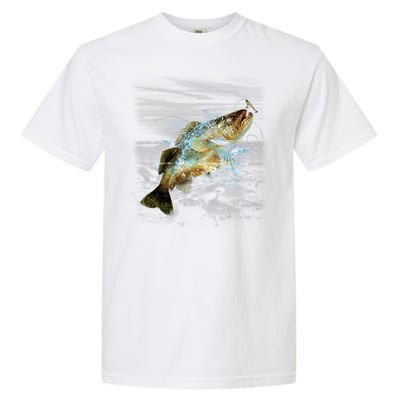 Walleye Wilderness - Fishing Garment-Dyed Heavyweight T-Shirt