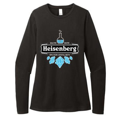 Walter White Heisenberg Beer Chemist Womens CVC Long Sleeve Shirt