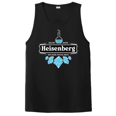 Walter White Heisenberg Beer Chemist PosiCharge Competitor Tank