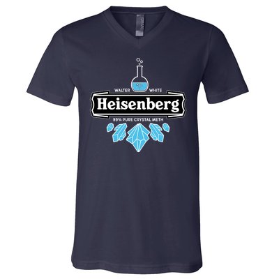 Walter White Heisenberg Beer Chemist V-Neck T-Shirt