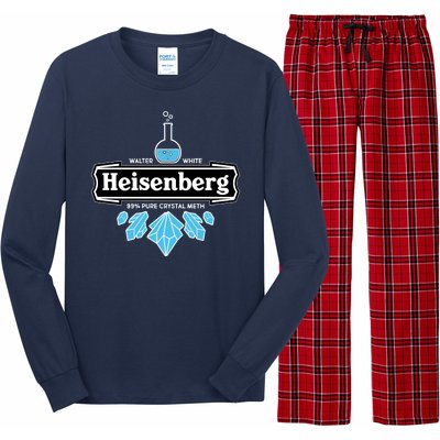 Walter White Heisenberg Beer Chemist Long Sleeve Pajama Set