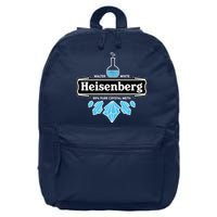 Walter White Heisenberg Beer Chemist 16 in Basic Backpack