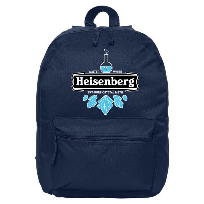 Walter White Heisenberg Beer Chemist 16 in Basic Backpack