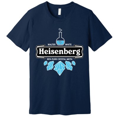 Walter White Heisenberg Beer Chemist Premium T-Shirt