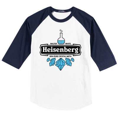 Walter White Heisenberg Beer Chemist Baseball Sleeve Shirt