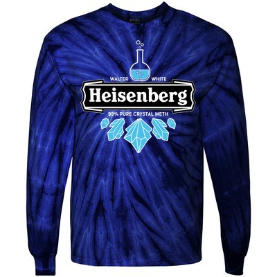 Walter White Heisenberg Beer Chemist Tie-Dye Long Sleeve Shirt