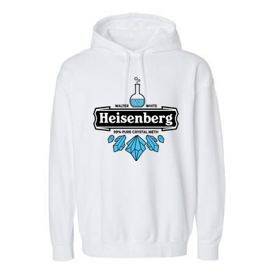 Walter White Heisenberg Beer Chemist Garment-Dyed Fleece Hoodie