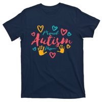 Wo Autism Mom Proud Autistic Pride Awareness Day Month Asperger T-Shirt