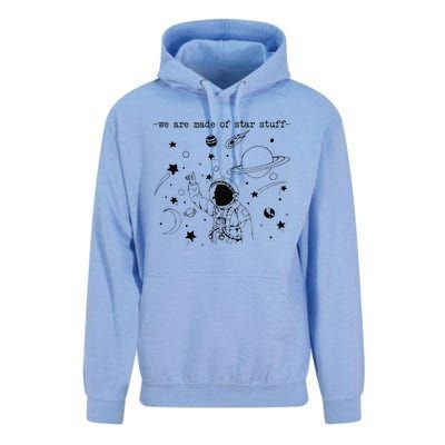 We Are Made Star Stuff Spaceman Astronomy Astronaut Present Unisex Surf Hoodie