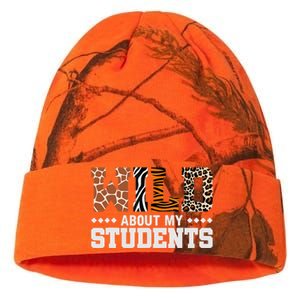 Wild About My Students Animals Teacher Kati Licensed 12" Camo Beanie