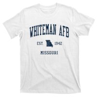 Whiteman Afb Mo Vintage Athletic Sports T-Shirt