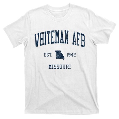 Whiteman Afb Mo Vintage Athletic Sports T-Shirt