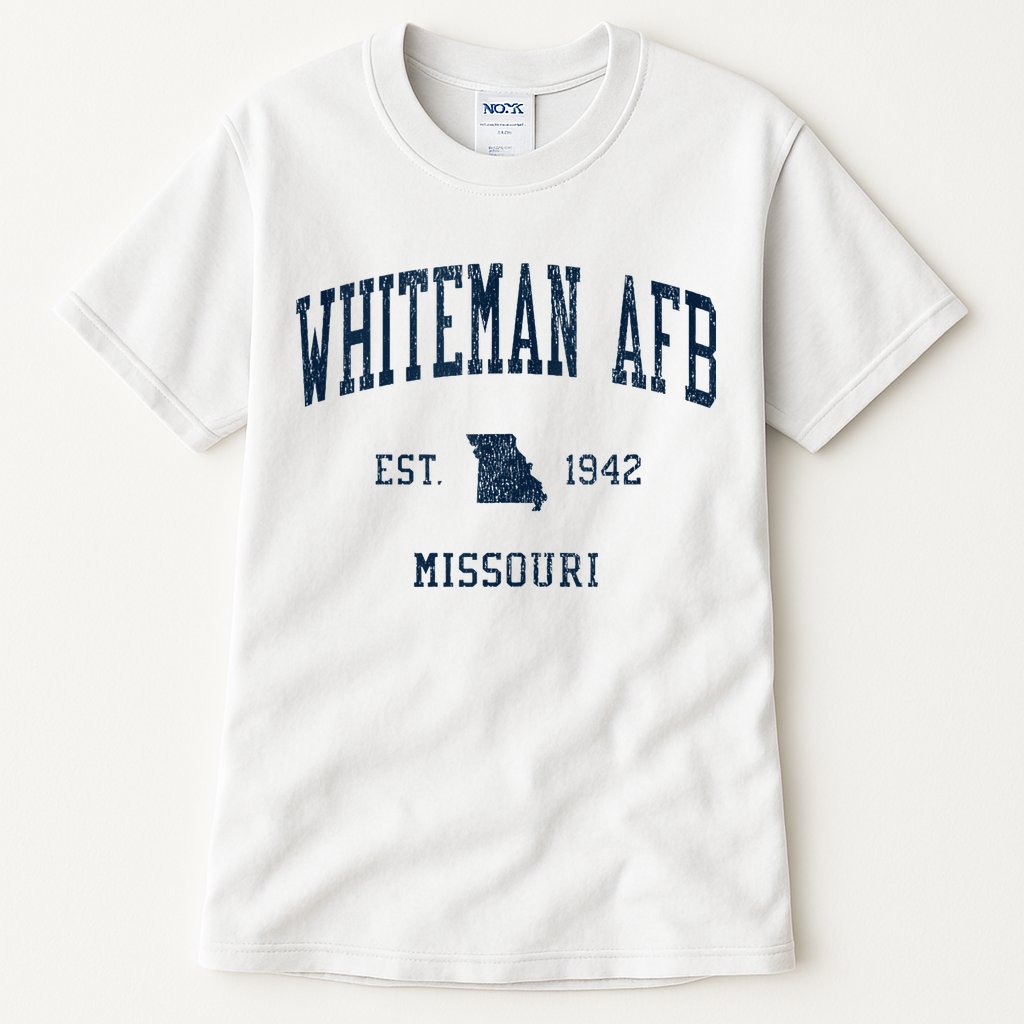Whiteman Afb Mo Vintage Athletic Sports Tall T-Shirt